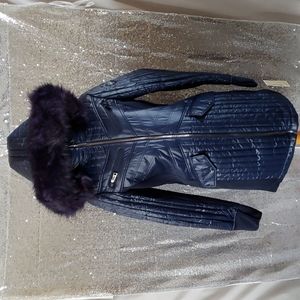 NEW MICHAEL KORS Hooded Quilted Jacket